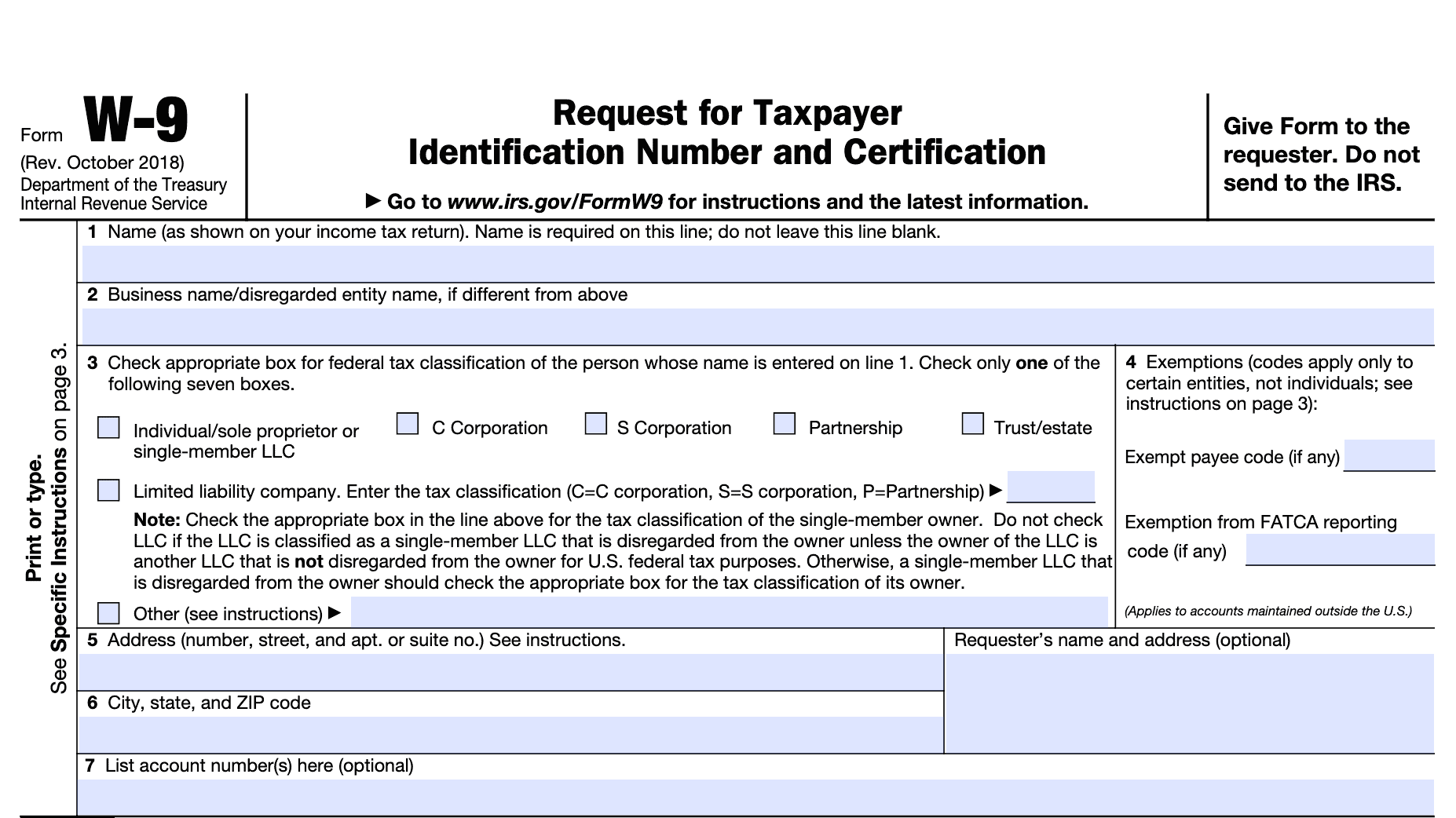 The W 9 Form For Expats Your Ticket To Smooth Tax Compliance