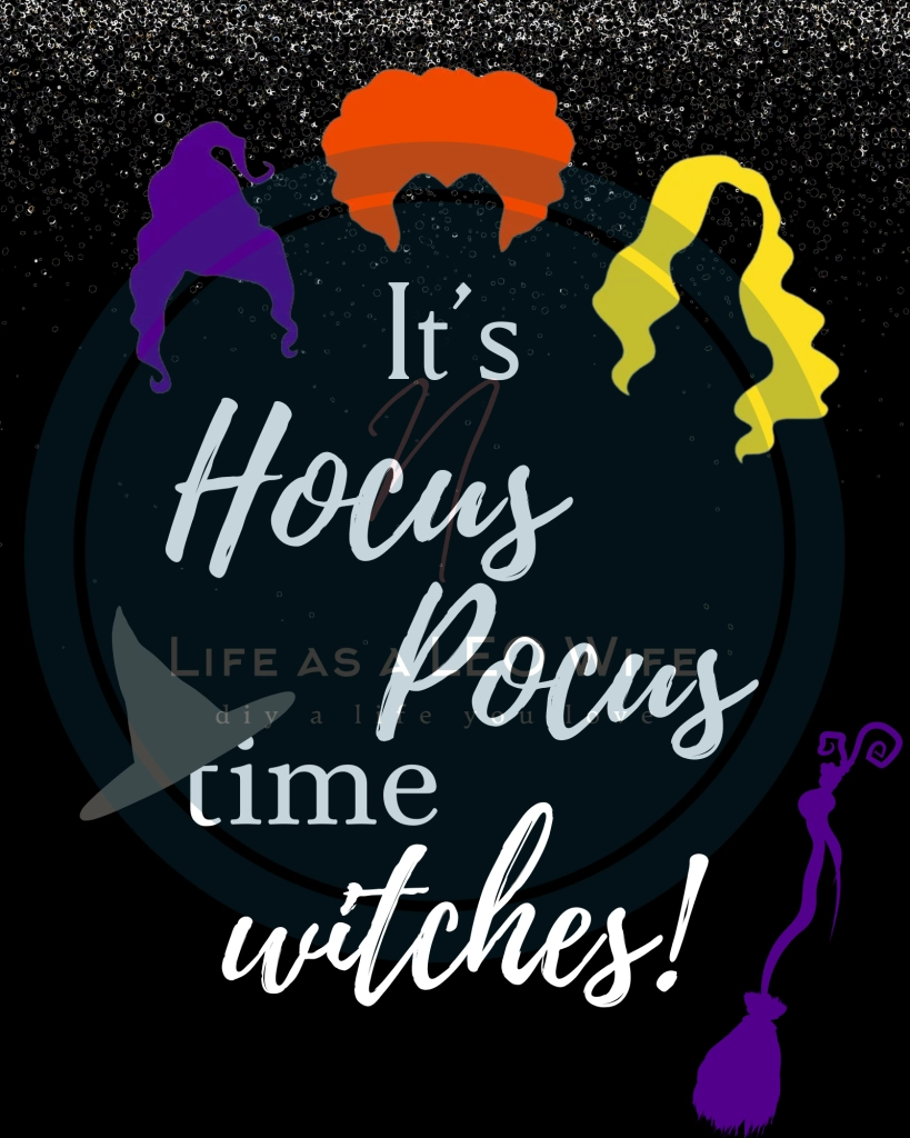 Hocus Pocus Printables Free