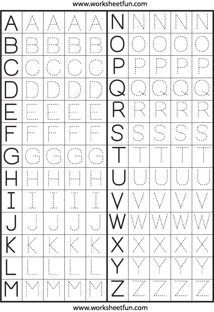 Free Printable Abc Worksheets