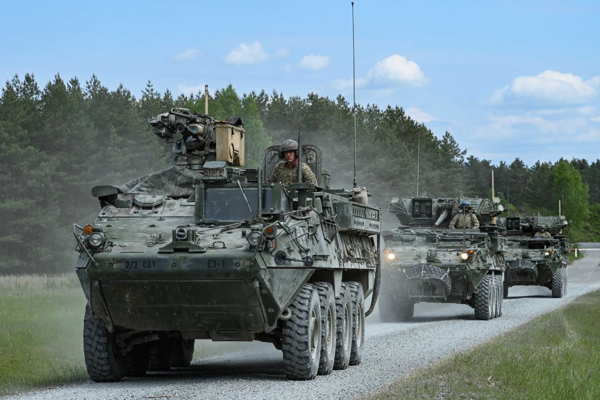 U S Supports Poland With 250 Stryker Armored Combat Vehicles In A 