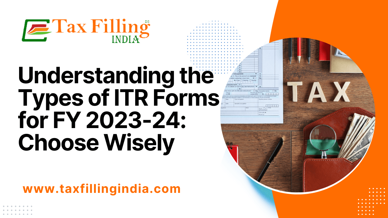 Types Of Itr Forms For Ay 2023-24