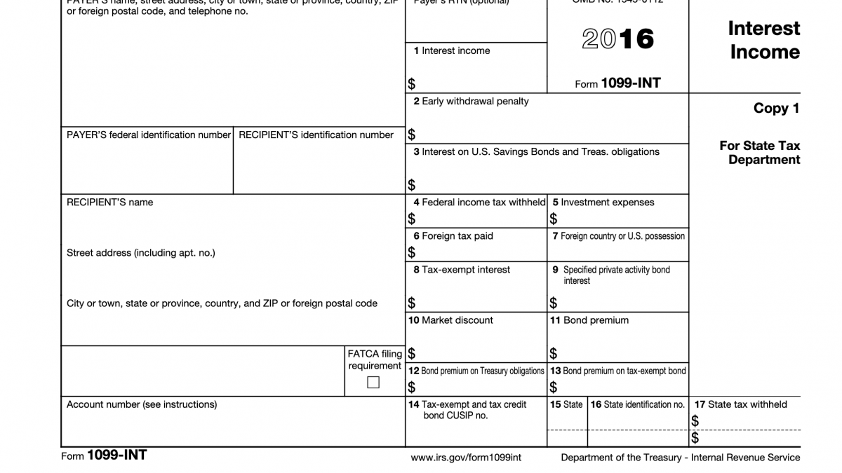 Irs Forms 2016