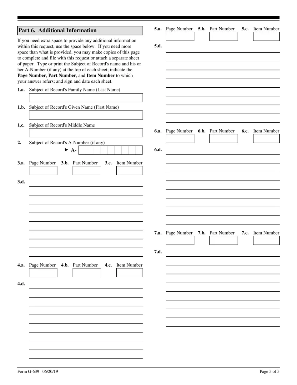 Form G 639 Download
