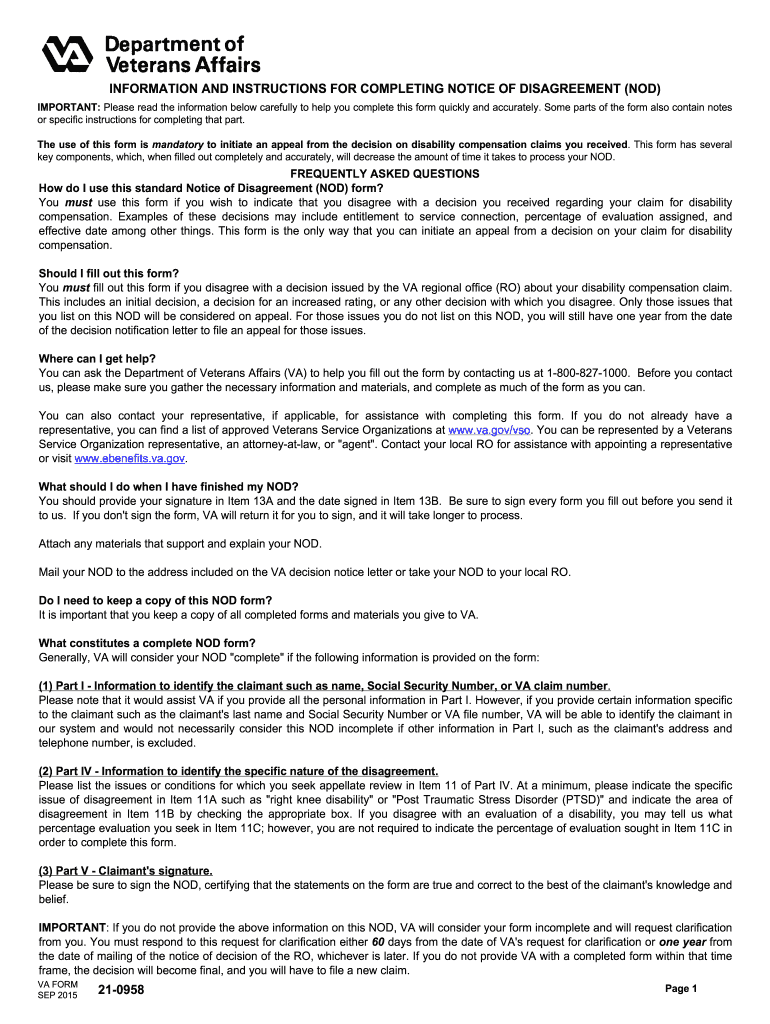 Va Form 20 0995 Fillable Printable Free