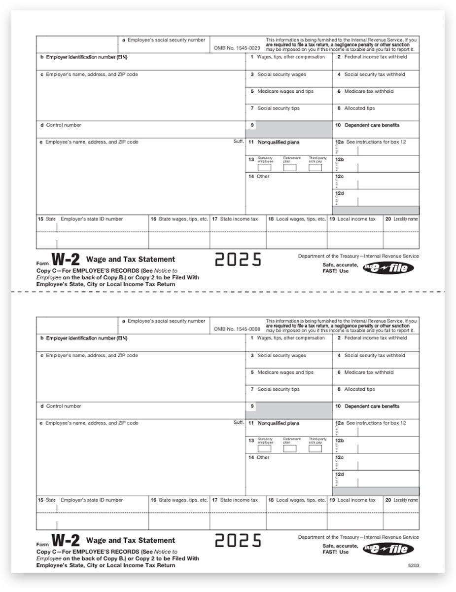 Irs Forms Online Printable W2 Forms