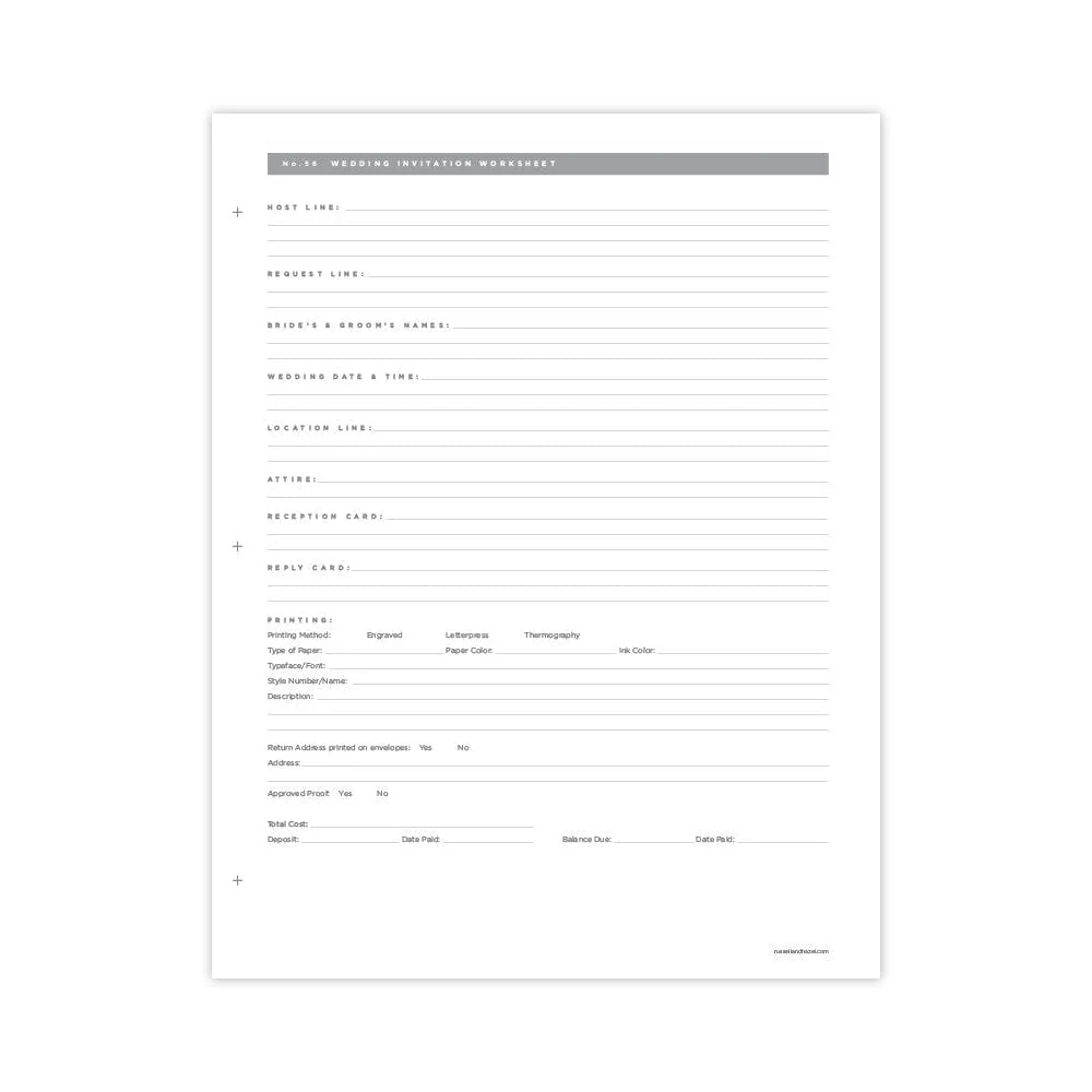 Wedding Planning Pages Free PDF Download Gartner Studios