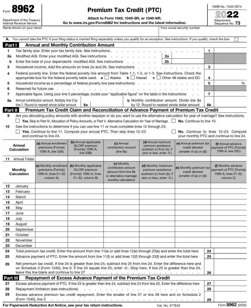 What Is A 1095 A Tax Form And What Is It Used For 