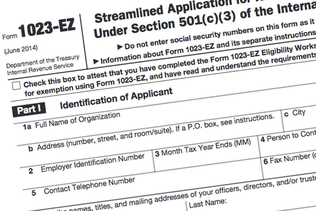 What Is Form 1023 EZ Foundation Group 