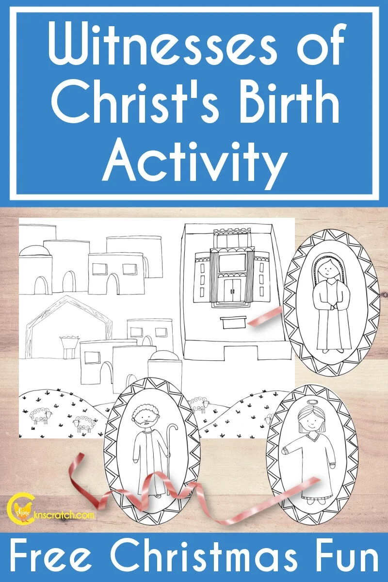 Free Printable Jesus Birth Activities