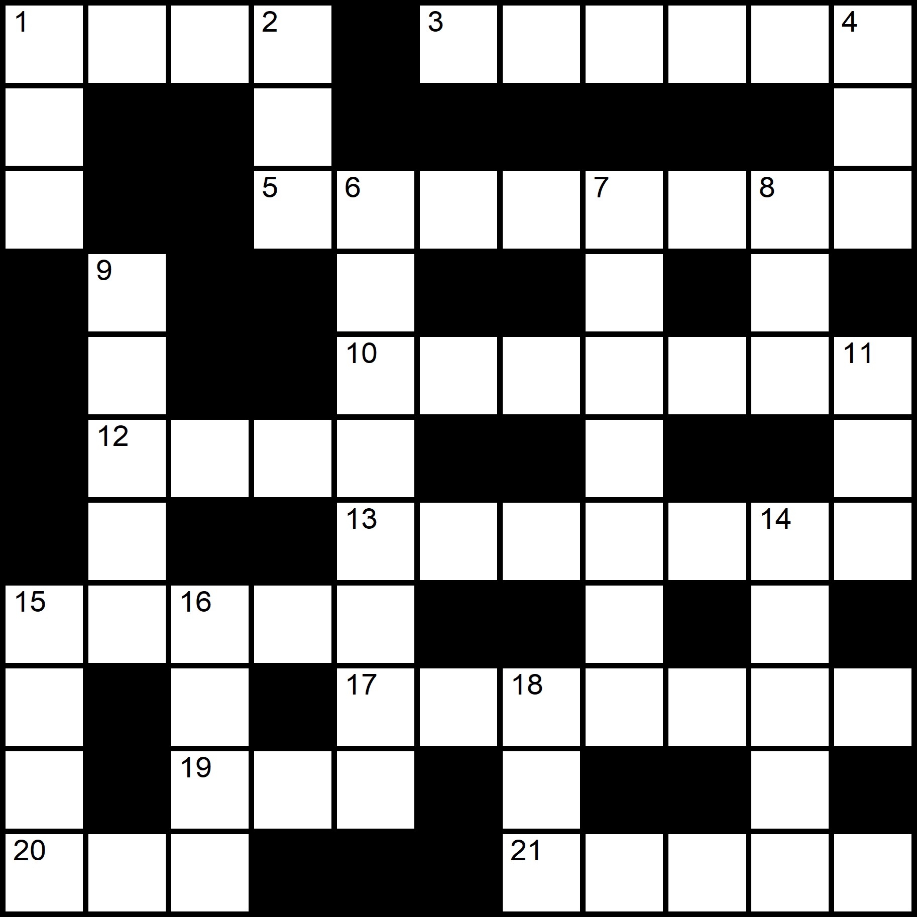 Free Printable Crossword Puzzles Mirroreyes