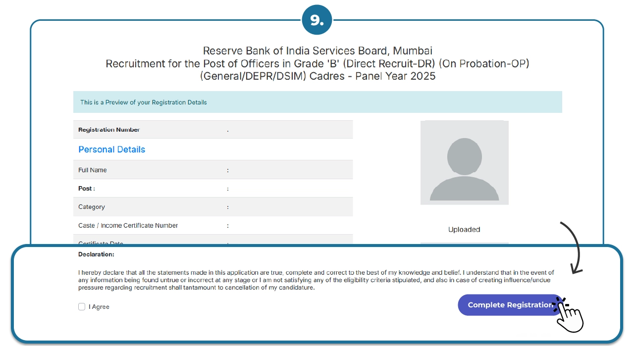 Rbi Grade B Application Form 2025 Exam Date